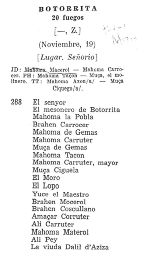 El fogaje de 1495 (o censo) del Reino de Aragón.